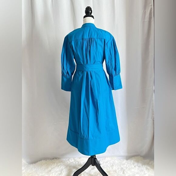 Co Belted Long-Sleeve Midi-Dress siz XS - Picture 8 of 15